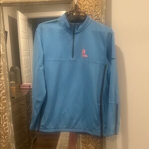 Nike Light Blue Windbreaker Jacket